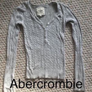 Abercrombie kids light sweater